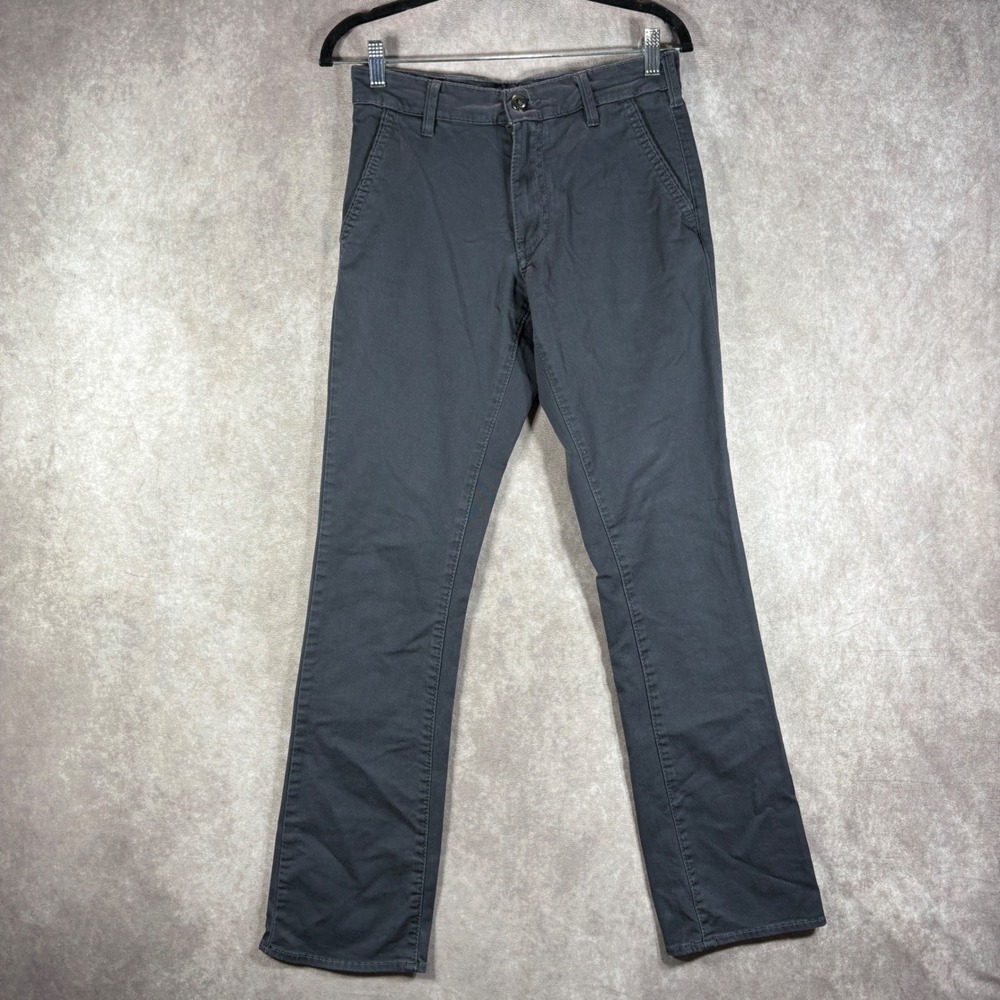 BKE Pants Mens Size 27R Gray Jake Straight Chino Casual Stretch Everyday
